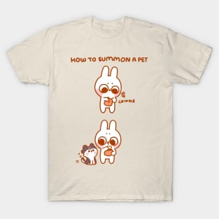 How to Summon a Pet T-Shirt